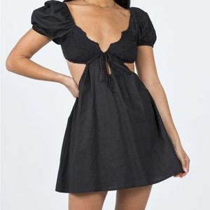 ELIZER MINI DRESS BLACK
